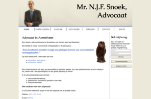Advocaat Nico Snoek